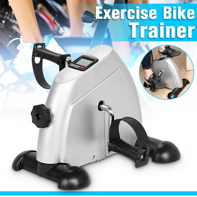 

Home Exercise Bicycle Trainer Pedal Exercise Bike Arm/Leg Physical Therapy Cycle Fitness Equipment LED Display Gym Peddler