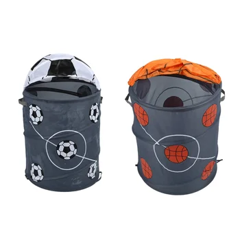 

Collapsible Laundry Basket Storage Barrels Storage Barrel Polyester Cloth Toy Store
