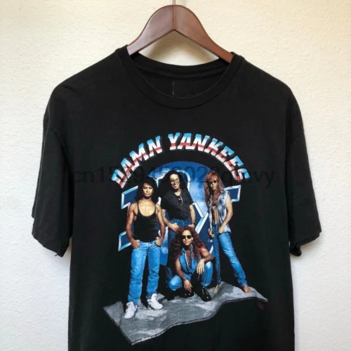 Редкая Новинка забавная футболка с рисунком Yankees Band для мужчин и женщин все