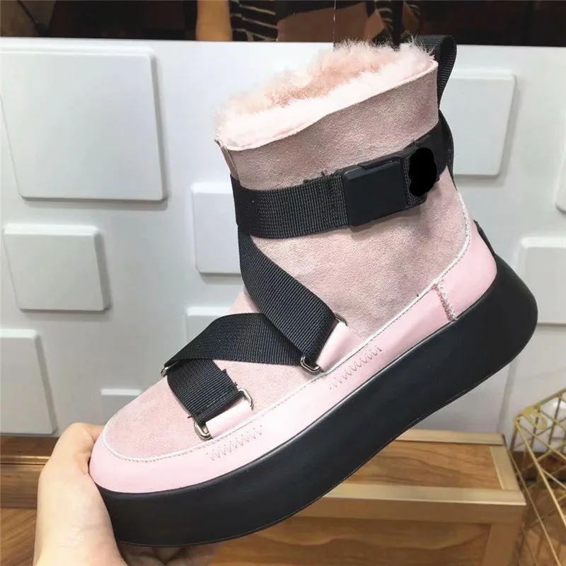 Женские ботинки на меху; женская обувь с ремешком; Zapatos De Mujer; замшевые ботинки на плоской подошве; женская обувь без застежки