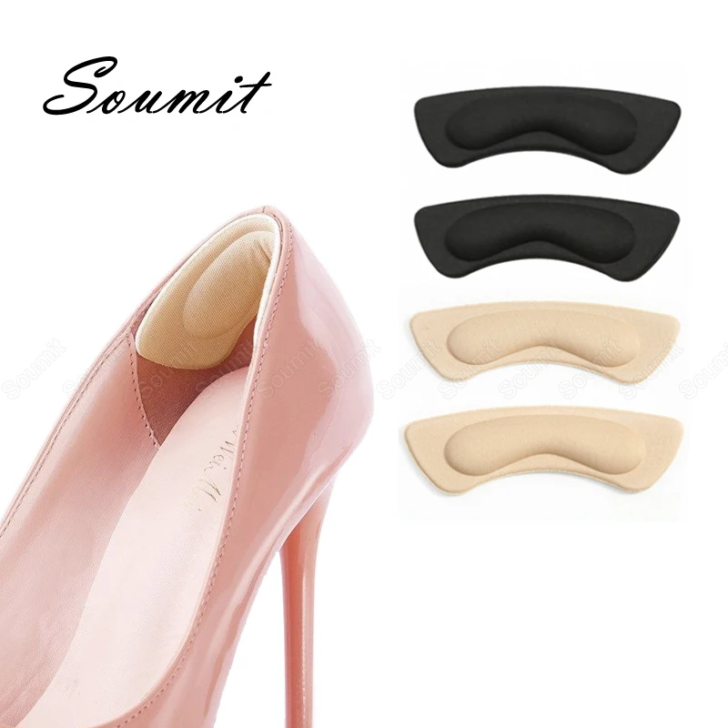 

Anti-Wear Foot Care Shoes Pad for High Heels Back Inserts Insoles Pain Relieve Cushion Liner Grips Self-Adhesive Patch Protector