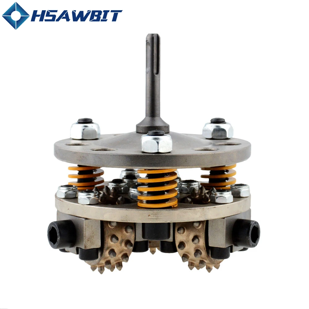 130mm M14 Thread Bush Double shock absorber Hammer Grinding Wheel For