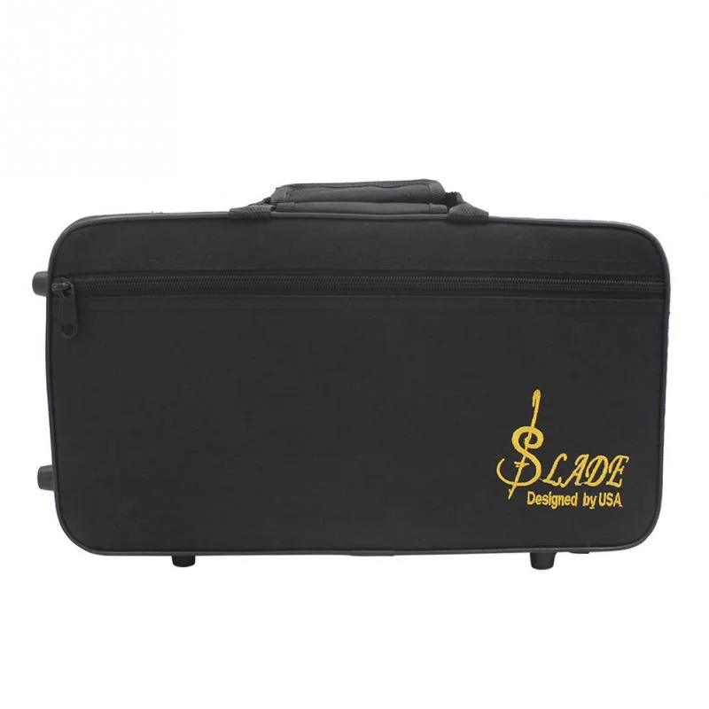 Прямая поставка-кларнет Gig Bag пенопластовая плотная ткань Оксфорд сумка для хранения чехол с ремнем для переноски аксессуары для кларнета