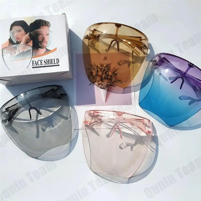 Colorful Face Shield Unisex Eye Mask For Protectors Half Sun Glasses Guard Anti-Spray | Дом и сад