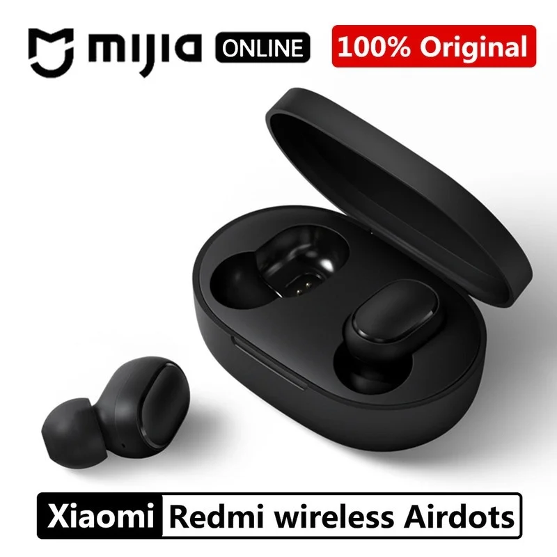 Original Xiaomi Redmi TWS blueteeth 5.0 Stereo Wireless Earphone With Dual Mic Earbuds Noise Reduction Voice Control Headset