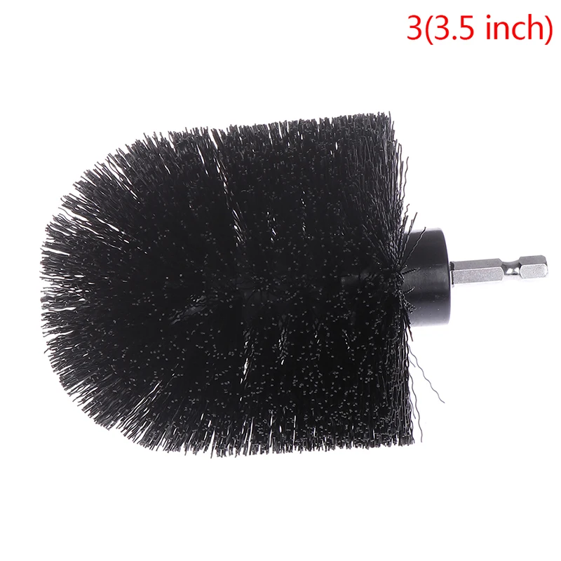 A3 1/3Pcs электрическая Чистящая Щетка для пола дрель, электроинструмент для удаления въевшейся Красители на камне мраморный Керамика плитка черного цвета - Цвет: A3