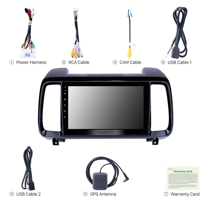 Perfect Harfey 9" Android 8.1 Car Stereo for 2018 Hyundai IX35 GPS Navi Mirror Link car multimedia player Bluetooth 3G WIFI Digital TV 4