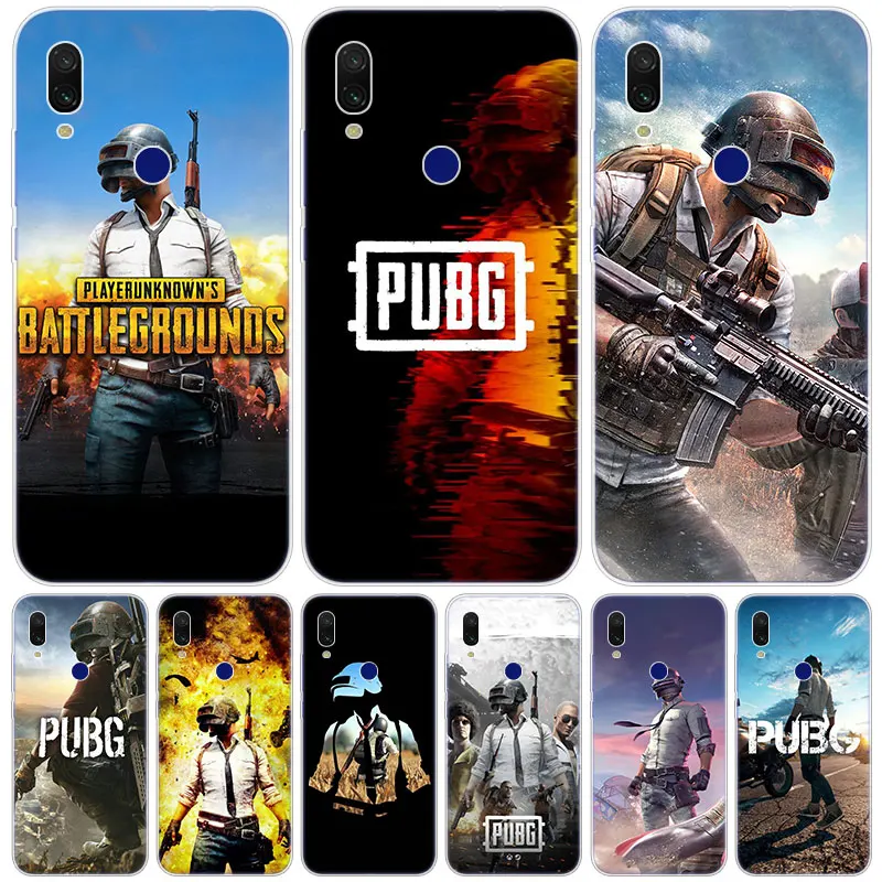 Силиконовый чехол PUBG для Xiaomi Redmi K20 5X 6X Play A1 A2 8 Lite 7A 6A S2 Y2 Y3 Note 4X 5 6 7 Pro F1 мягкий |