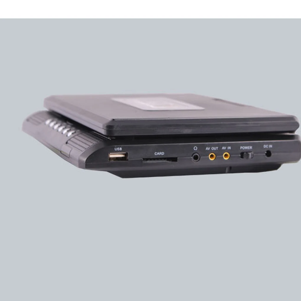  Portable DVD Player 270 Degree Rotation Screen HD Video Player Travel Mini DVD Playing Device US/UK