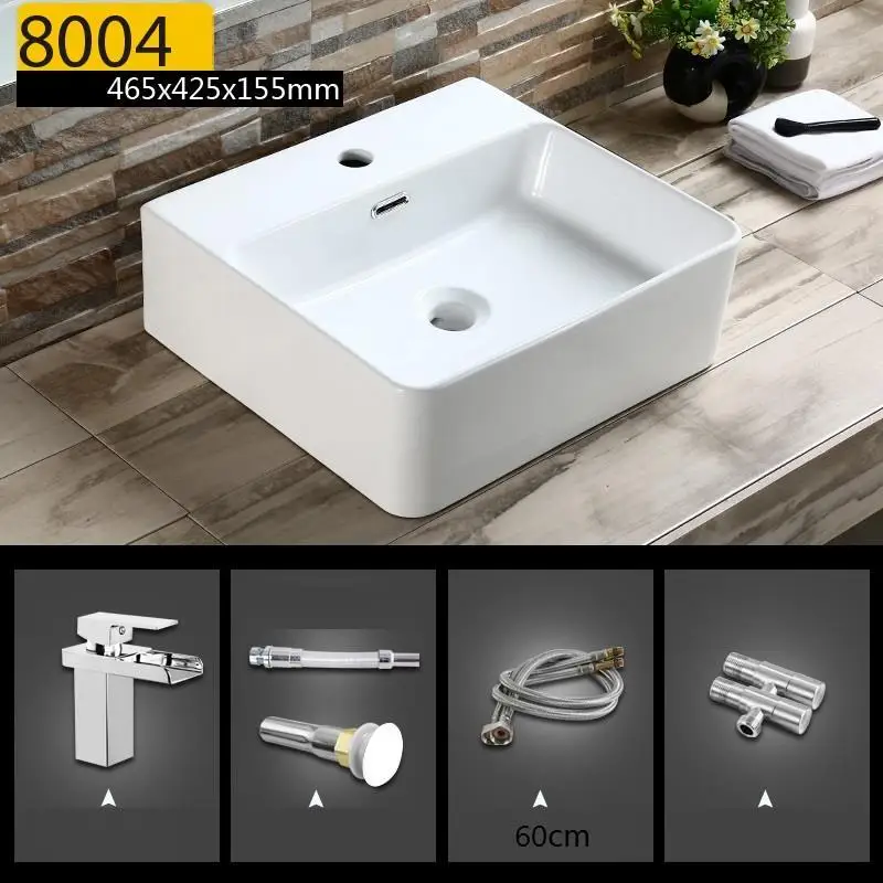 Bain Vanity Waschbecken бассейна Nablatowa Umywalka собре Encimera Bagno Lavandino раковина для ванной Lavabo Куба поо Banheiro умывальник - Цвет: Version M