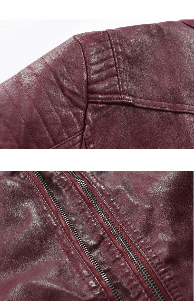 Spring New Style PU Leather MEN'S Leather Coat Autumn& Winter Korean-style Trend Slim Fit PU Leather Jacket