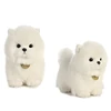 Aurora – peluche pour chien pom, longue peluche poméranie, Bichon Frise, caniche, jouet amusant, Simulation d'animaux de compagnie, cadeau de noël ► Photo 1/5