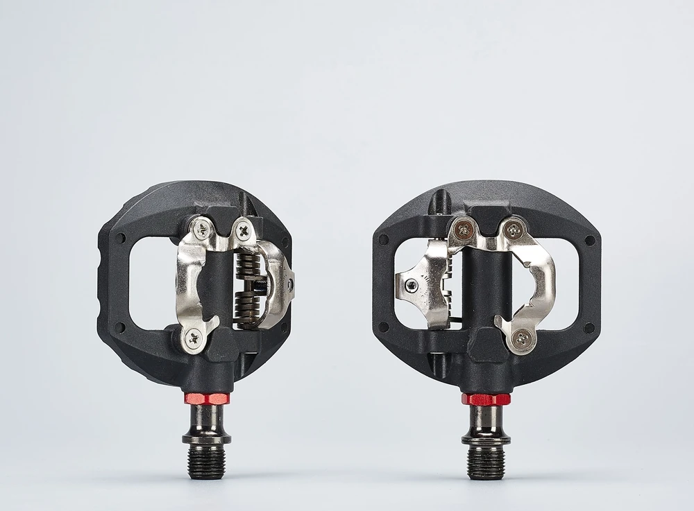 RACEWORKS SPD-A530 SD Горный Замок педаль и плоская педаль двойного назначения без преобразования алюминиевый сплав самофиксирующаяся педаль