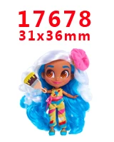 17678 30 шт мультфильм персонаж плоское украшение из смолы PR 17672 - Цвет: 17678