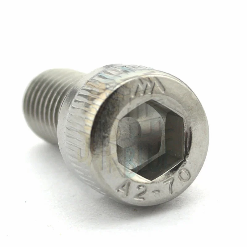 100pcs/Lot Metric Thread DIN912 M3x8 mm M3*8 mm 304 Stainless Steel Hex Socket Head Cap Screw Bolts