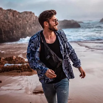 

2019 Men Autumn Loose Casual Daily Printed Long Sleeve Shirt Fashion Tops Blouse Men Shirt Hawaiian Shirts Camisas Hombre Mujer