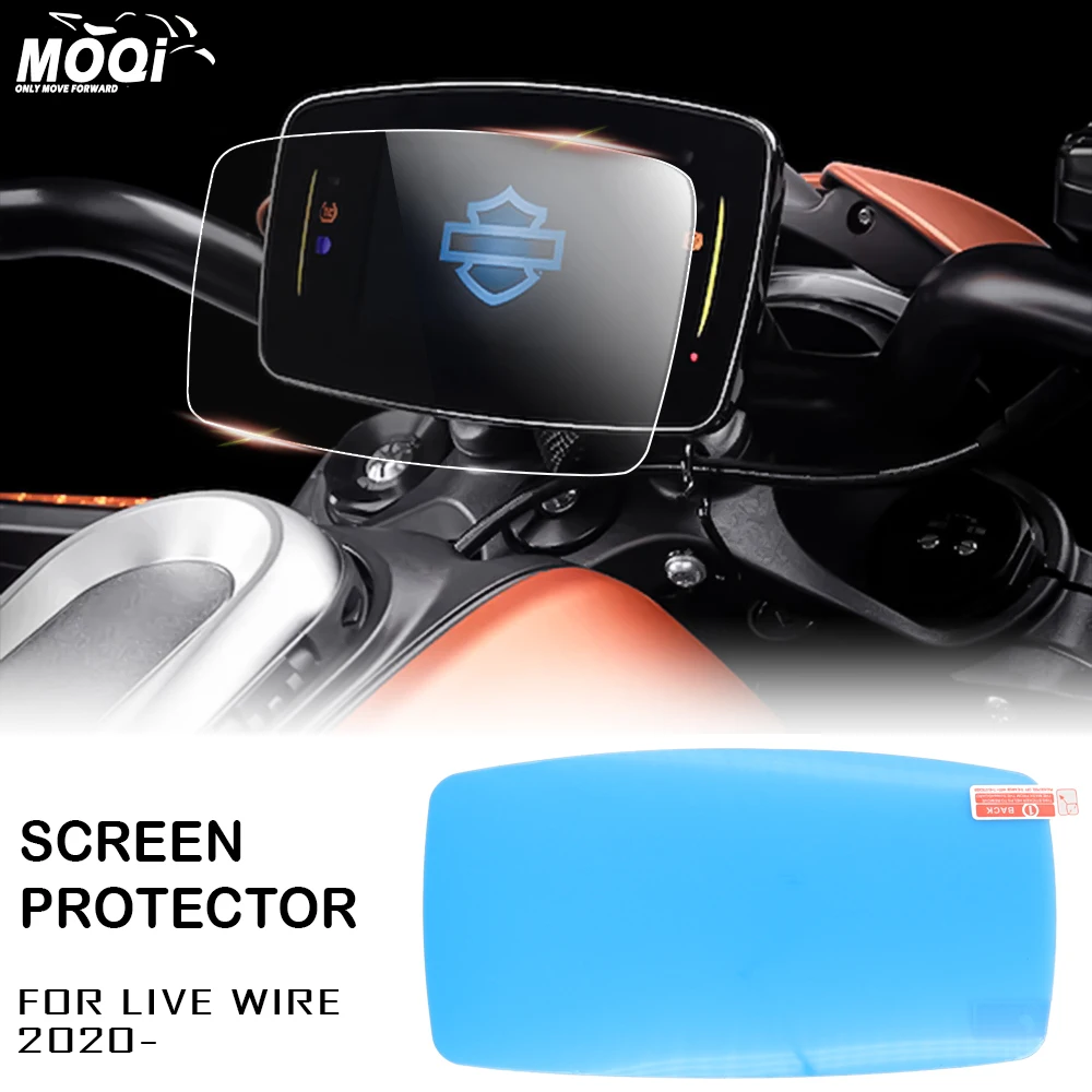 Защитная пленка от царапин для экрана приборной панели подходит провода Harley Live LW