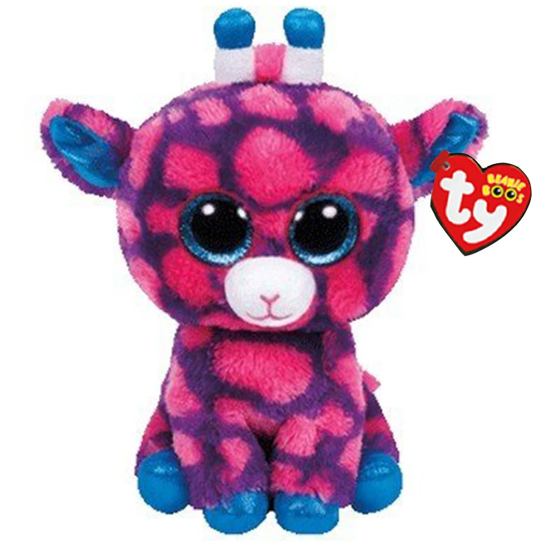 

Ty Beanie Boos Cute Animals Sky High The Purple Giraffe Plush Toy Plus Size 40cm