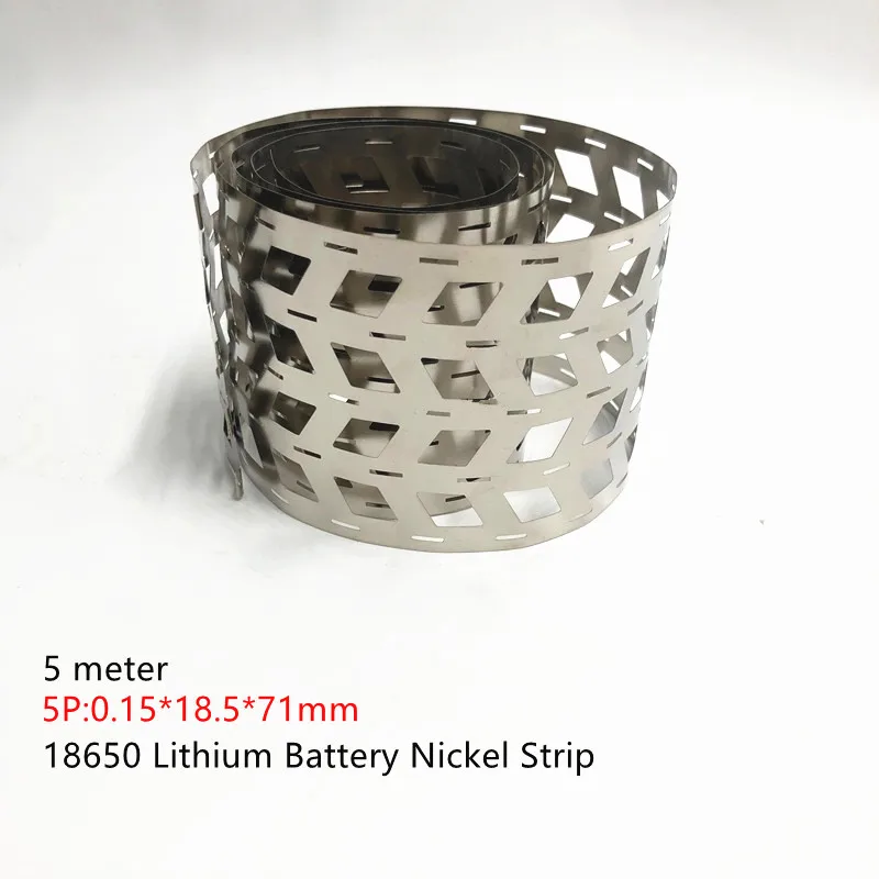 5Meter5P18650LithiumBatteryNickelStripNickelSheetsSpot