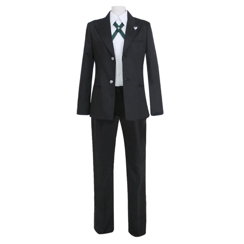 Новый костюм Danganronpa аниме косплей Togami Byakuya мужская униформа пальто + рубашка брюки