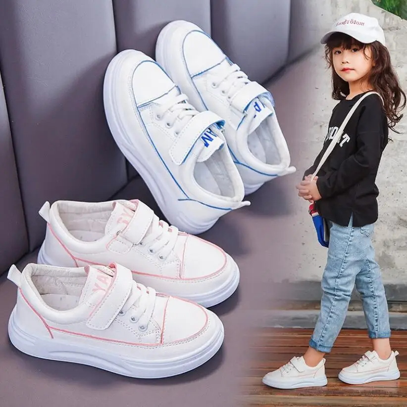 

Child Casual Shoes 2019 Spring Fashion Girls Boys Sport Shoes Children Running Shoes Kids Martin Boots Child Sneakers 21-35