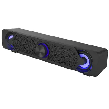 

USB Wired Powerful Computer Speaker Bar Stereo Subwoofer Bass speaker Surround Sound Box for PC Laptop phone Tablet MP3 MP4