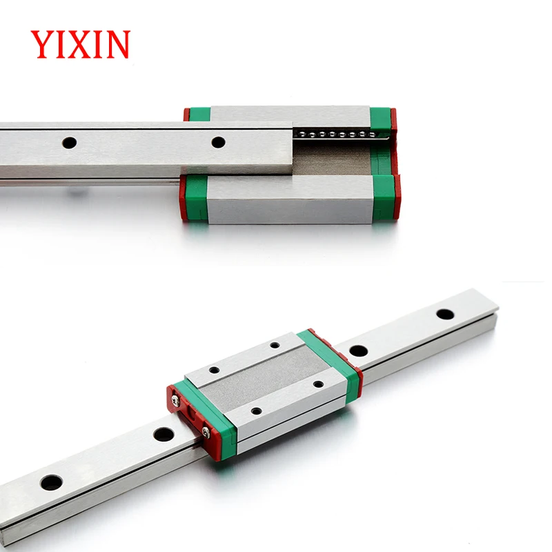 MGN7 MGN12 MGN15 MGN9 L 100 200 350 500 600 800 мм миниатюрные линейные рельсы горка 1 шт. MGN