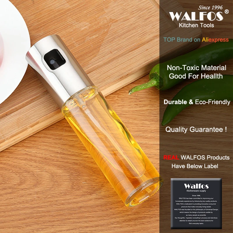 Kitchen Baking Oil Cook Oil Spray Empty Bottle Vinegar Bottle Dispenser Cooking Tool Salad BBQ Cooking Glass sprayer