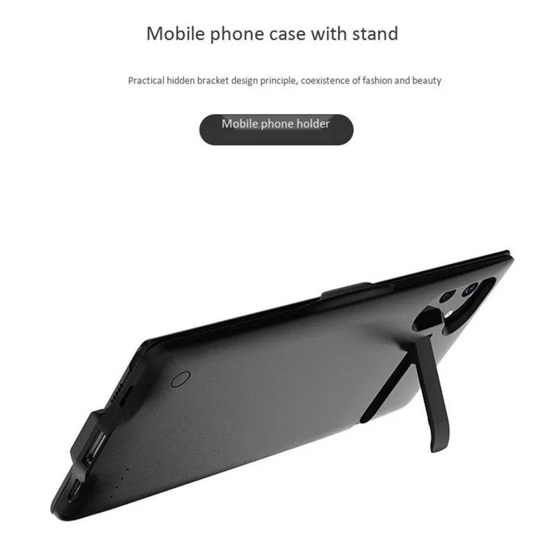 6800 мАч Внешний ультра тонкий резервный внешний аккумулятор чехол s для samsung Note 10 чехол для питания чехол для батареи s для samsung Galaxy Note 10 Plus