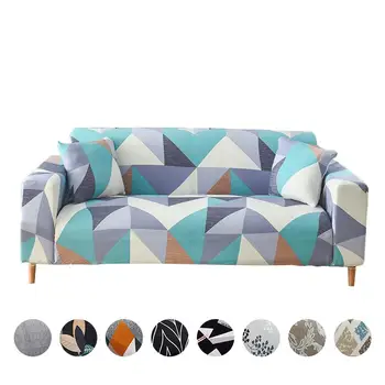 

Tight-wraped Elastic Stretch Sofa Cover Spandex Printed Modern Couch Cover Slipcovers Home Furniture Protector 1/2/3/4 seater