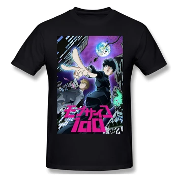 

Mob Psycho 100 T Shirt Red T-Shirt Mod Psycho 100 Men Fashion Short Sleeve