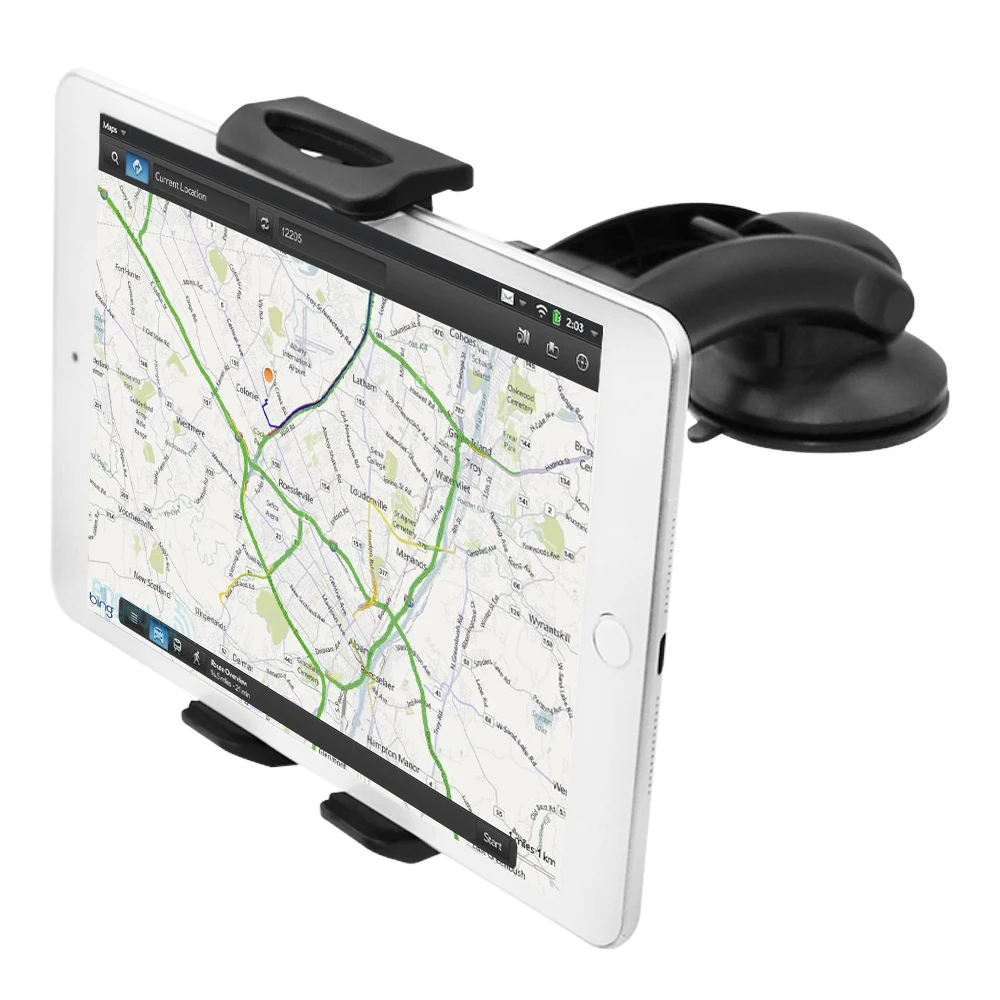 

360° Rotating Car Tablet Holder Stand For iPad 9.7 11 12.9 inch Car Windshield Dashboard Mount Holder For Samsung Xiaomi Tablet