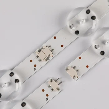 

4 x LED Backlight for LG 43" V17 ART3 2867 TV 43UF6500 43VH6100-CB LC430DQE 43LJ614V 43LV340C 43UJ6565 6916L-2744A/2743A 10-LEDs
