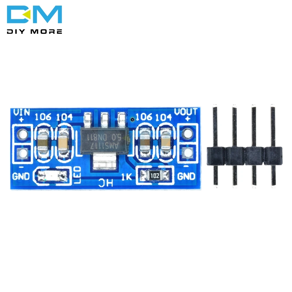 5 шт. AMS1117 6 12 В обратитесь к В|dc-dc step down|step down dc-dcdc-dc 5v |