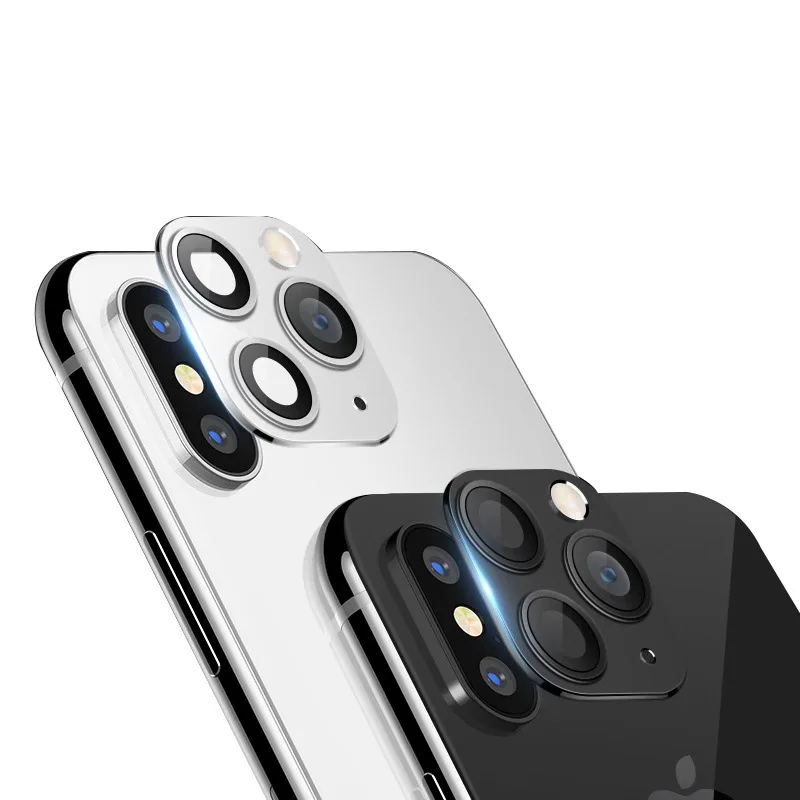 Для iPhone X XS XSmax секунды изменение 11 PRO MAX новейший металлический алюминиевый чехол для объектива камеры наклейка полный защитный чехол для камеры