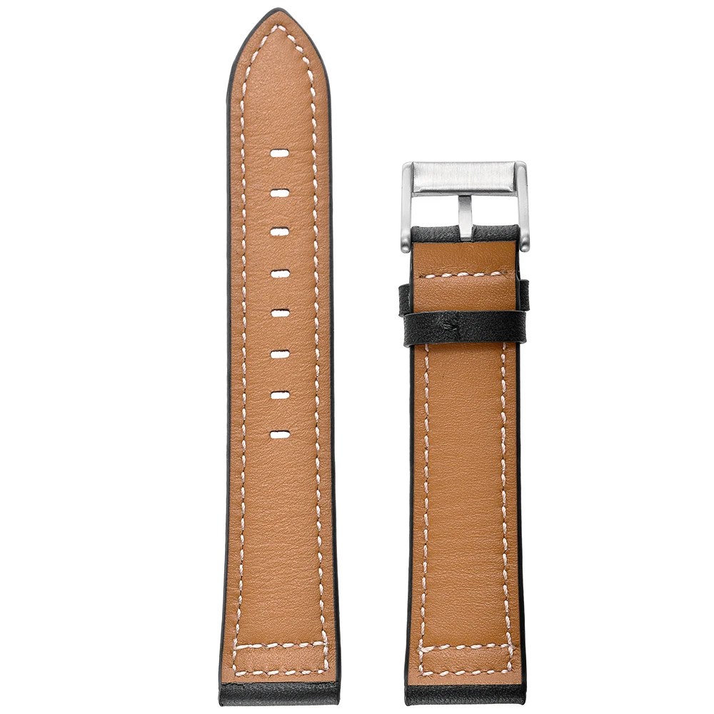 YHNUJM Crazy horse кожаный ремешок+ защитный чехол для экрана Xiaomi Huami Amazfit Youth Смарт-часы наручные часы 20 мм