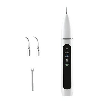 

Hot Electric Scaler USB Charge Tooth Cleaner High Frequency Vibration Stain Plaque Remover Cleaning Whitening Scaler