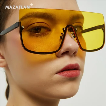 

Retro Half Frame Sunglasses Ladies Male Punk Hip Hop Glasses Female Big Luxury Designer Brand Fashion Square Sun Glasses Women
