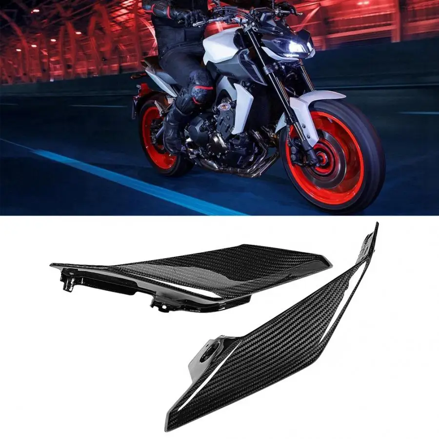 Модификация мотоцикла углеродного волокна задняя сторона панели подходит для Yamaha MT-09 мотоцикл декоративные