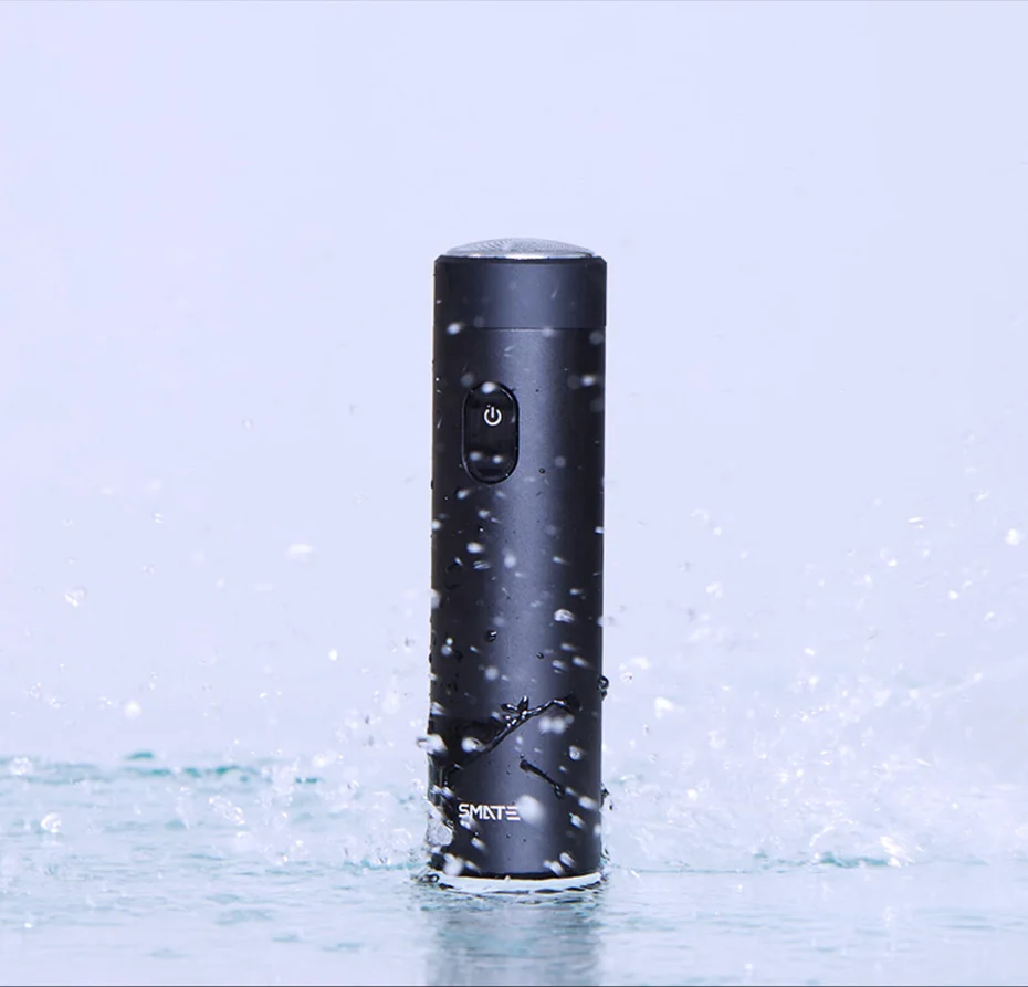 Xiaomi Mijia SMATE USB электрическая бритва мини Портативная Мужская бритва Водонепроницаемая моющаяся бритва с одним лезвием машинка для бритья триммер для бороды