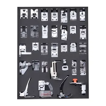 

32pcs/set Household Sewing Machine Presser Foot Multi-function Sewing Accessories Presser Foot Set Combination Sewing Kits