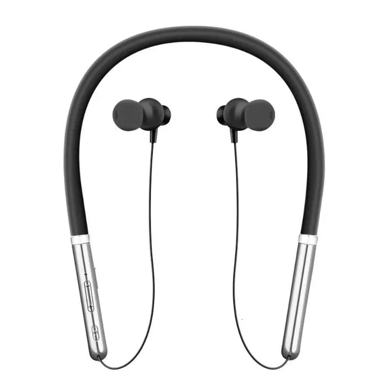 Black Наушники Ubeamer Q30 Bluetooth 5,0, настоящие беспроводные наушники-вкладыши, стерео наушники с низкой мощностью, висящие на шее, для смартфона, для спорта - Цвет: Black