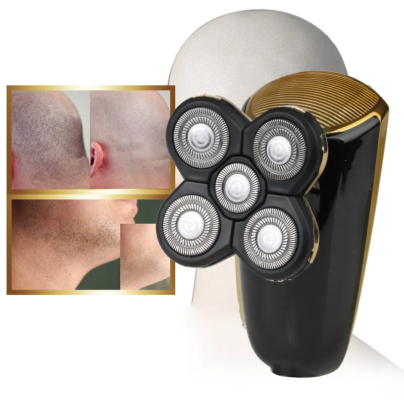 Перезаряжаемая быстрая моющаяся 3d плавающая машинка для бритья Мужская Ricoh