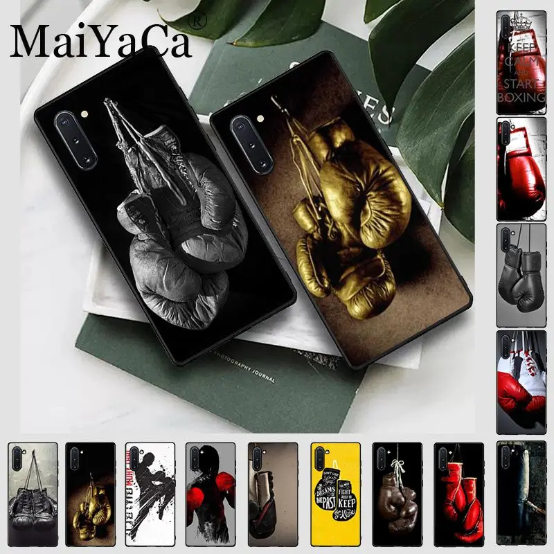 Boxing Gloves Colorful Cute Phone Accessories Case for Galaxy note10 note8 note9 note5 note4 s10plus j6coque Cellphones | Мобильные