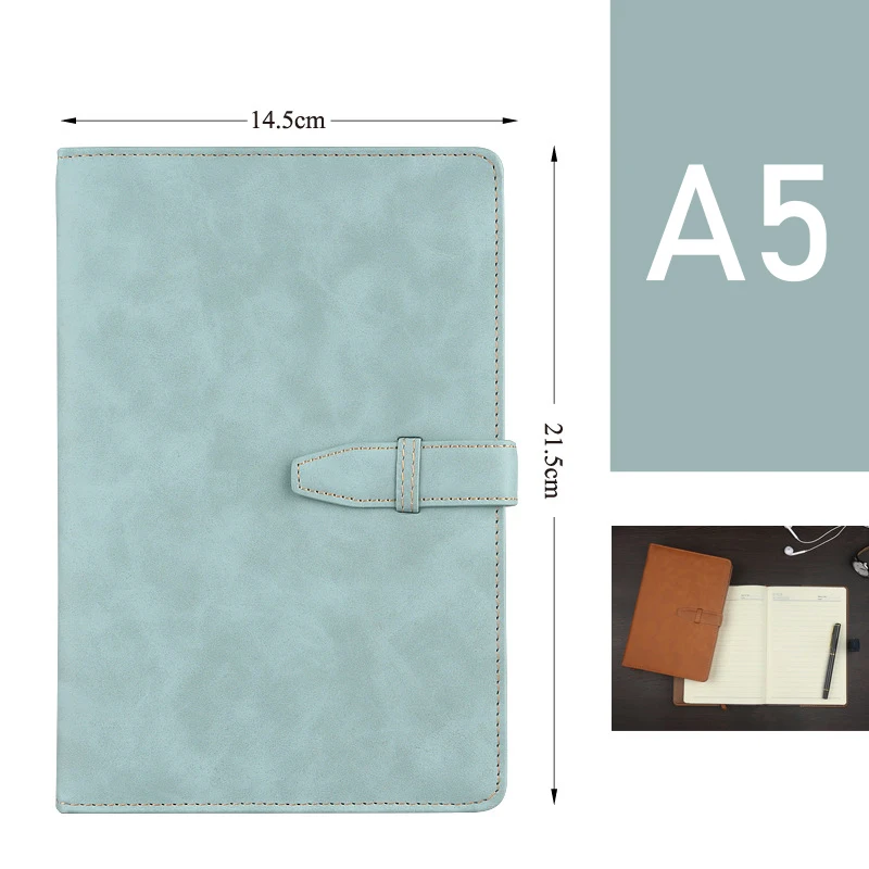 A5 100 sheets Bullet Journal, блокнот, канцелярские товары, кожа, деловая запись для совещаний, А5, бумажная линейная страница, блокнот, планировщики, школьные программы, офис - Цвет: A5 100 sheets