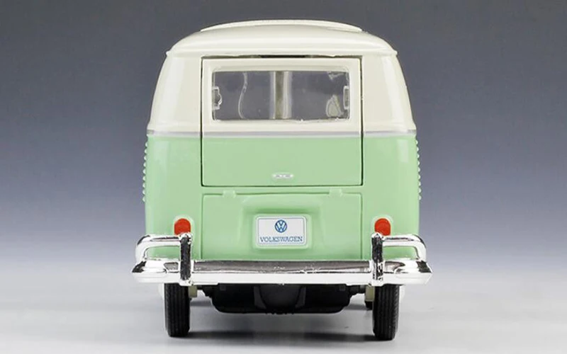 1/24 соотношение бутик игрушечный автомобиль Volkswagen VAN SAMBA сплав литье под давлением Классическая коллекция дисплей модель подарок на день рождения