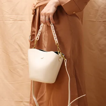 

New Bucket Bag 2020 Summer New Chain Bag Shoulder Messenger Laptop Bags