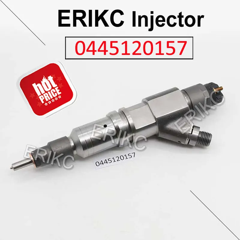 

ERIKC 0445120157 Common Rail Diesel Fuel Injector 0 445 120 157 Truck Fuel Oil Injector 0445 120 157 For SAIC-IVECO HONGYAN