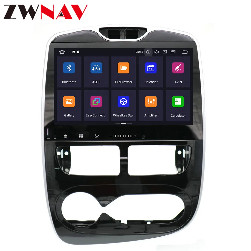 PX6 4+ 64 Android 9,0 автомобильный Радио dvd-плеер Мультимедиа Стерео для Renault Clio 2013- Аудио Видео Стерео gps Navi карта головное устройство