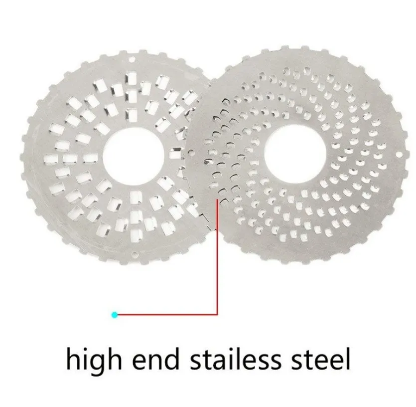 Stainless Steel Cheese Grater 2 Pattern Blade Kitchen Gadgets Chocolate Grater DIY Butter Food Mill Cheese Grater Slicer YH1877
